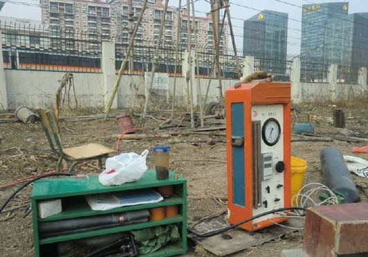 Pressure meter (Permeability) Test